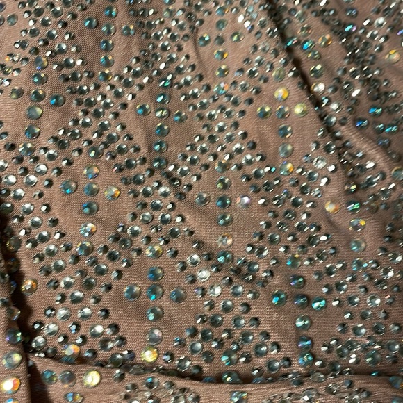 Pink 💎 Rhinestone Banjul Dress (S) - Picture 3 of 6